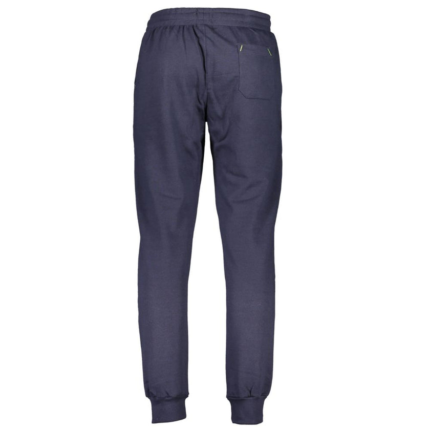 Gianmarco Venturi Blu Baumwoll-Sweatpant für Herren