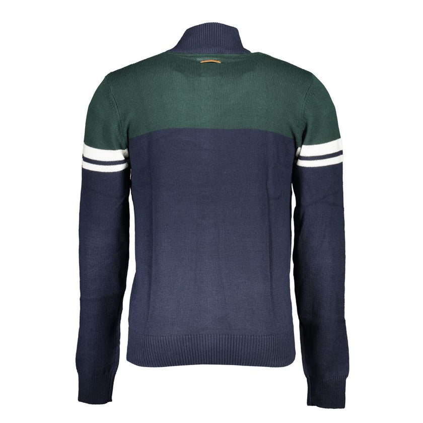Gianmarco Venturi Baumwoll-Pullover in Blau