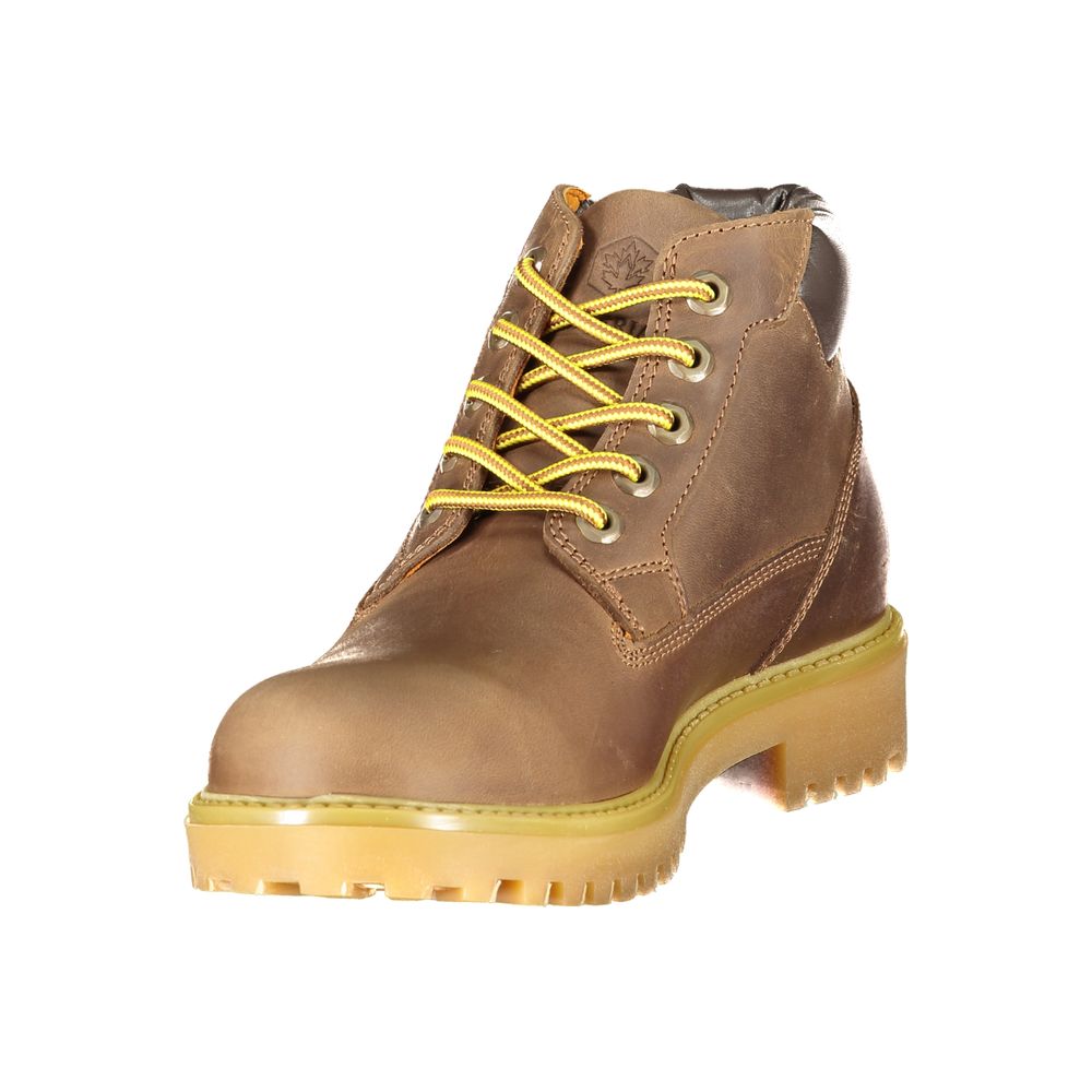 Lumberjack Brauner Polyester-Sneaker