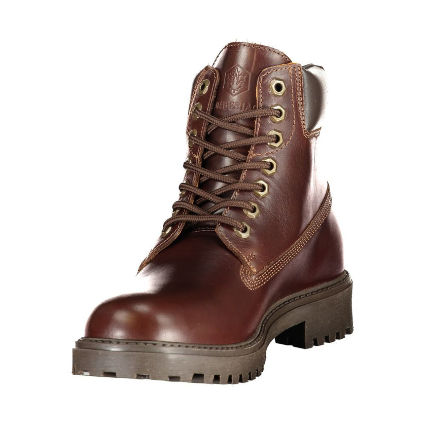 Lumberjack Brauner Polyester-Sneaker