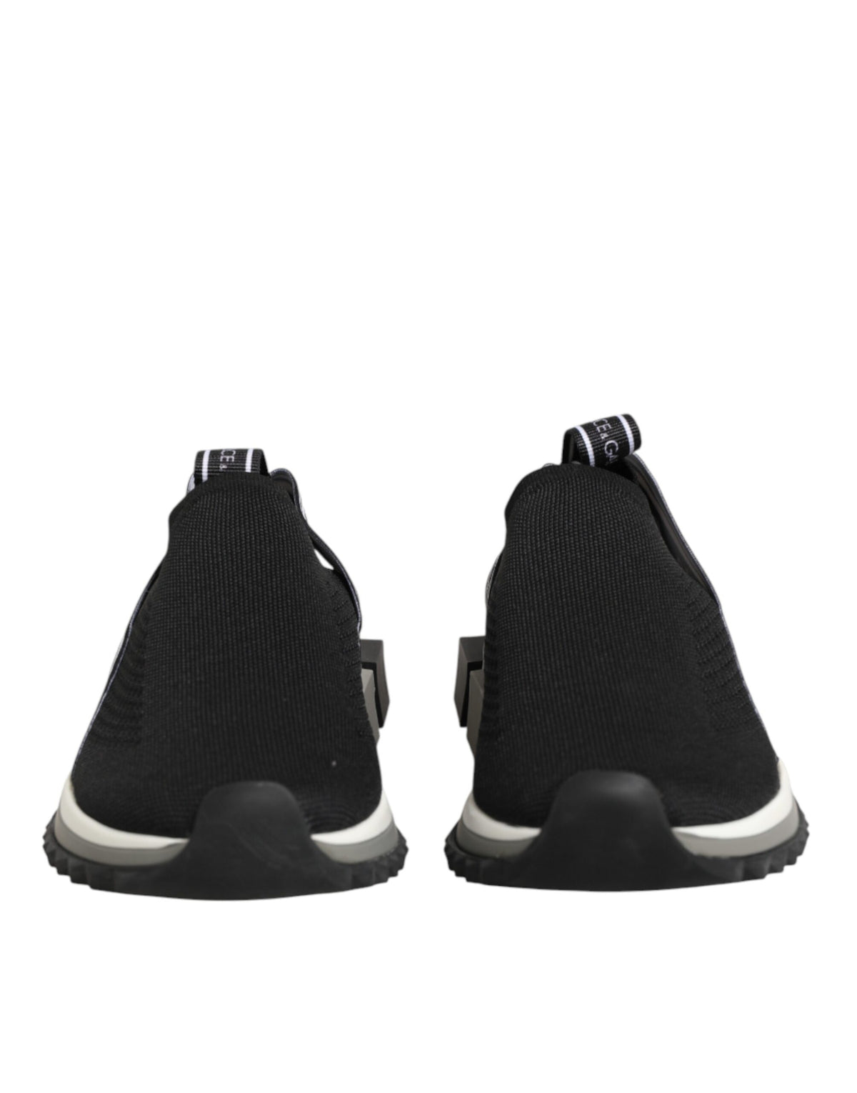 Dolce & Gabbana Schwarze Slip-On Sorrento Sneakers