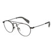 Yohji Yamamoto Schwarze Metallbrille (Gestell)
