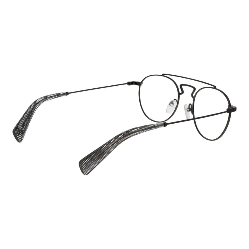 Yohji Yamamoto Schwarze Metallbrille (Gestell)