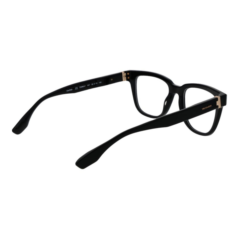 Trussardi Schwarze Brille aus Acetat (Gestell)