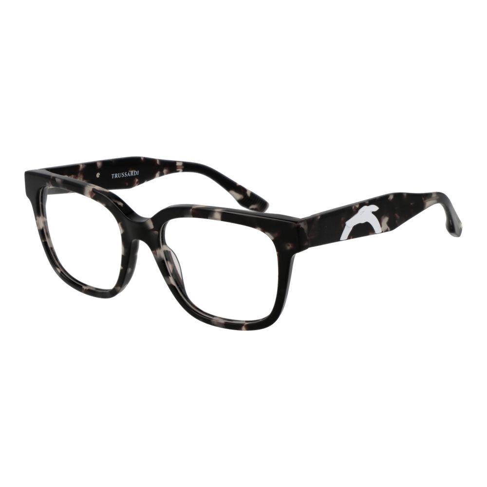 Trussardi Schwarze Brille aus Acetat (Gestell)