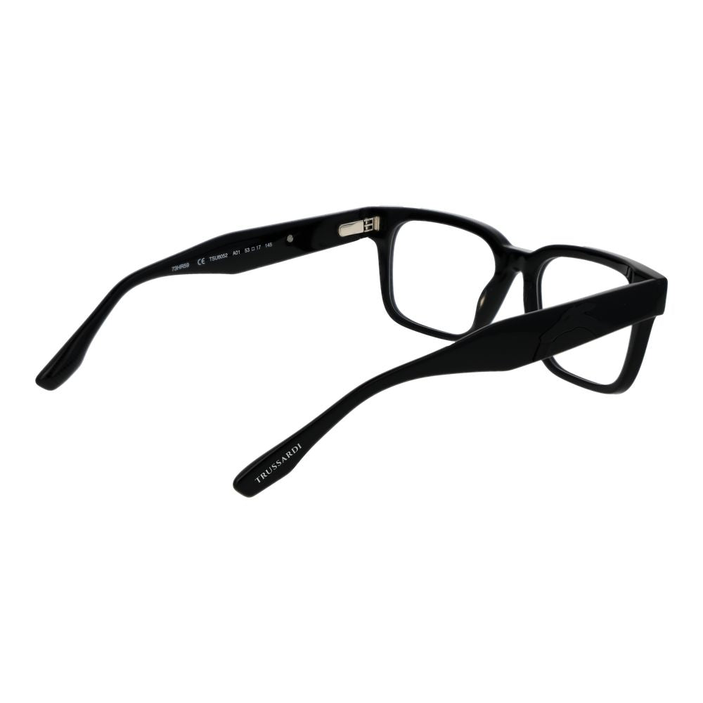 Trussardi Schwarze Brille aus Acetat (Fassung)