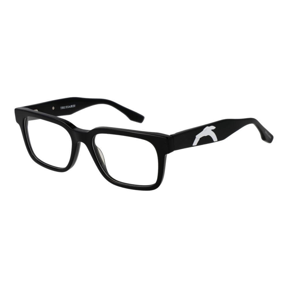 Trussardi Schwarze Brille aus Acetat (Fassung)