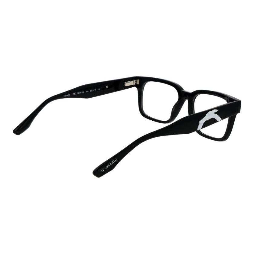 Trussardi Schwarze Brille aus Acetat (Fassung)