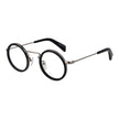 Yohji Yamamoto Brille aus schwarzem Metall & Kunststoff (Gestell)