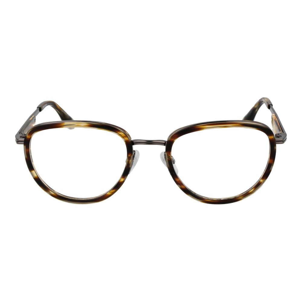 Trussardi Braune Brille aus Metall & Kunststoff (Gestell)