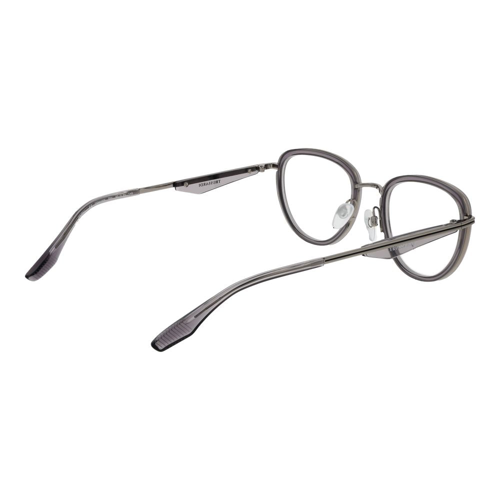 Trussardi Graue Metallbrille (Gestell)