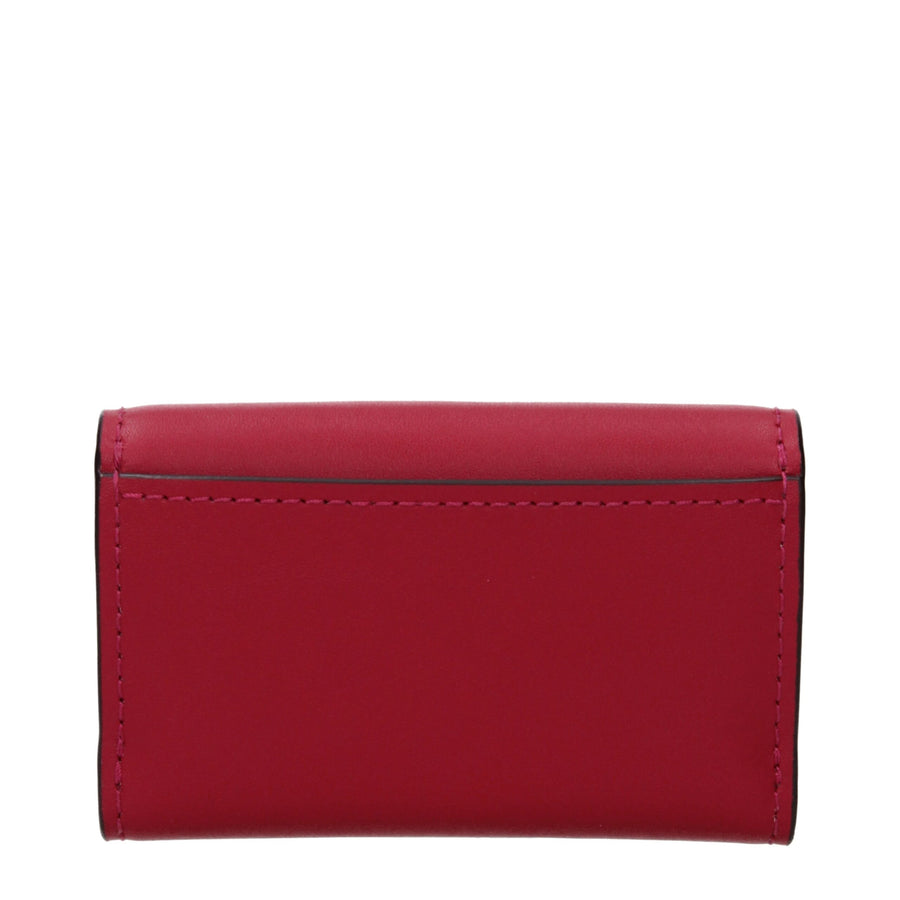 Michael Kors Rote Leder-Geldbörse