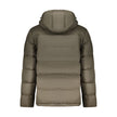 Calvin Klein Blaue Polyester-Jacke in voller Länge