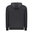 Norway 1963 Schwarzes Herren-Kapuzensweatshirt aus Baumwolle