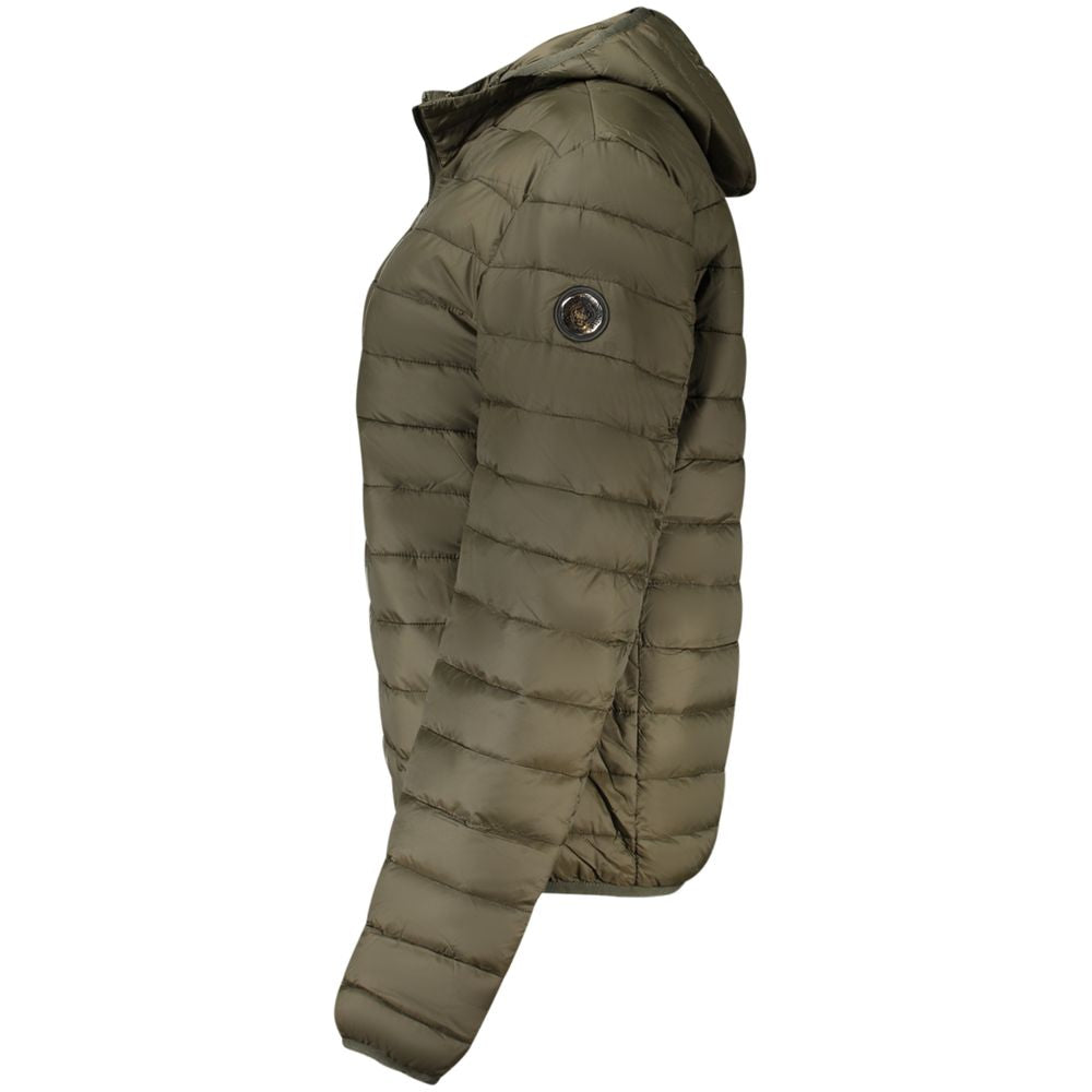 Cavalli Class Men's Jacket in Green Polyester