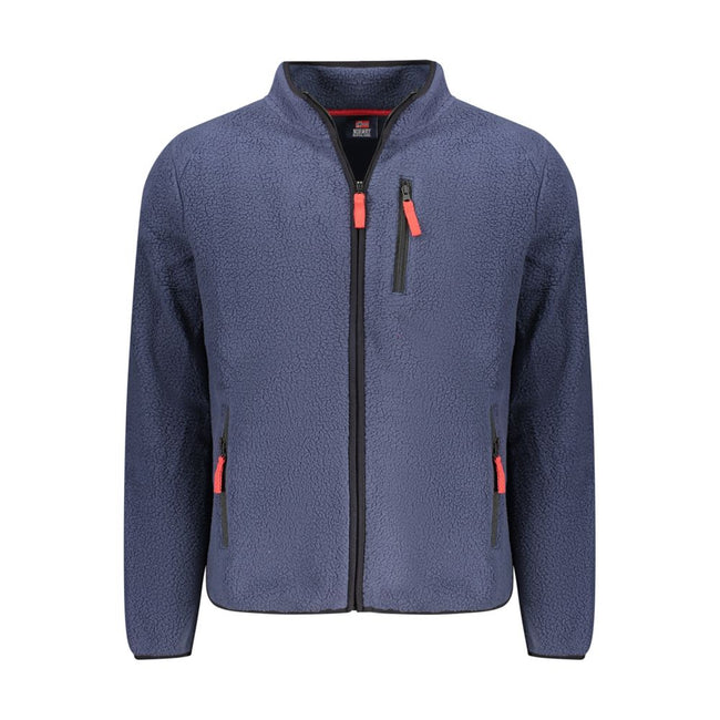 Norway 1963 Blaues Herren-Sweatshirt aus Polyester