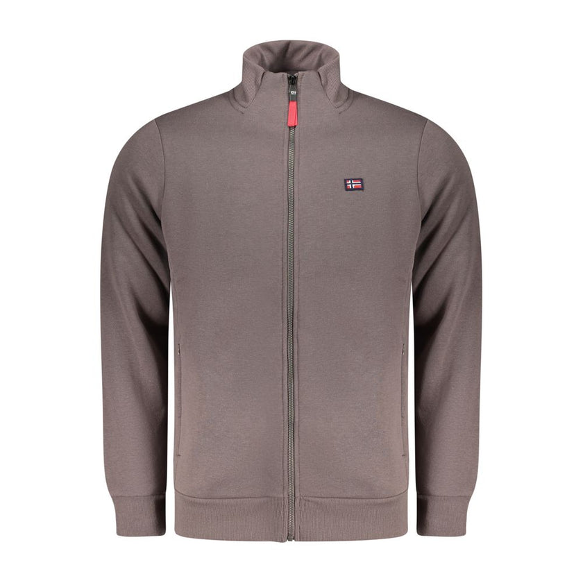 Norway 1963 Marrone Baumwoll-Sweatshirt für Herren