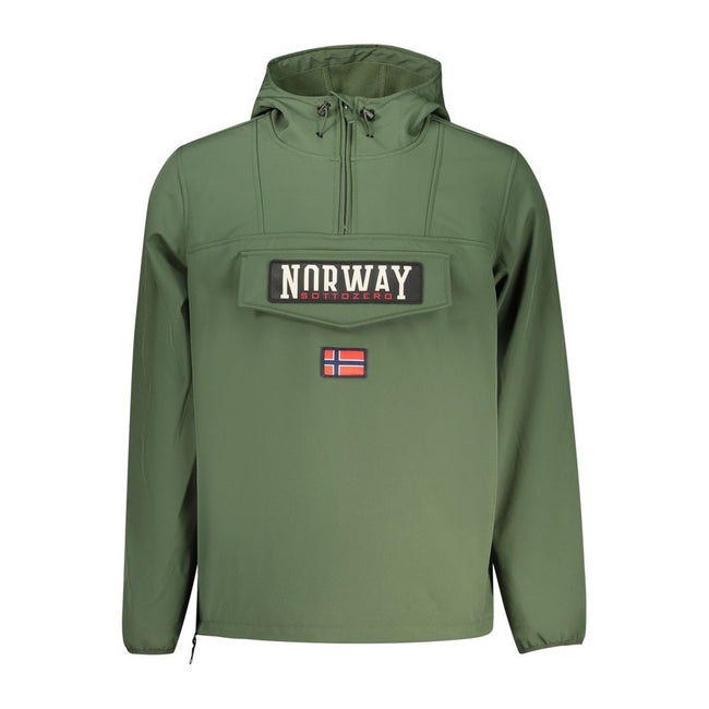 Norway 1963 Herrenjacke aus Verde-Polyester