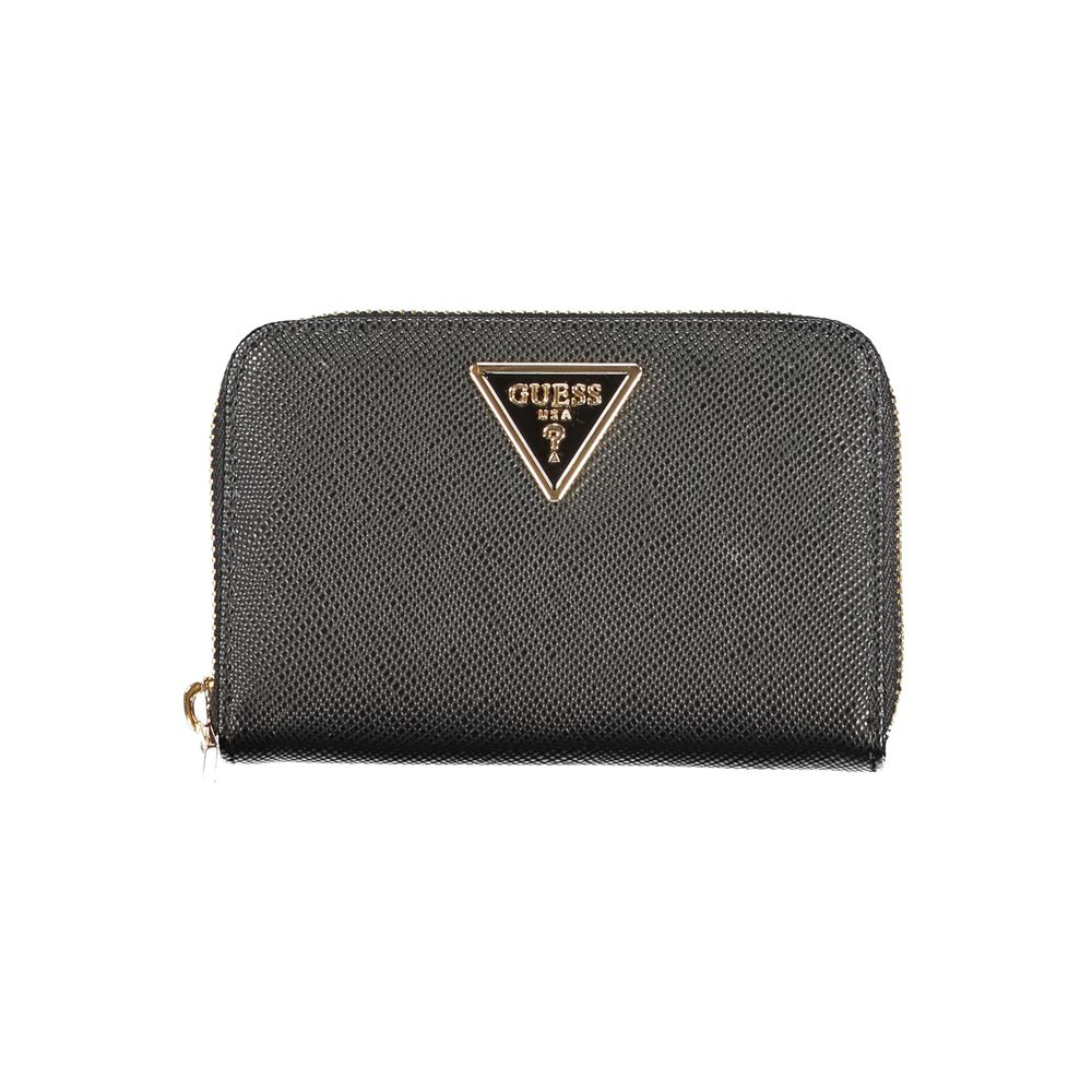 Guess Jeans Nero Poliuretano Damen Geldbörse