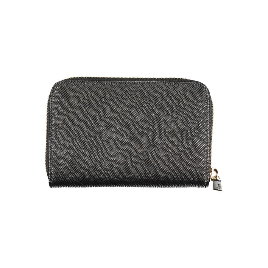Guess Jeans Nero Poliuretano Damen Geldbörse