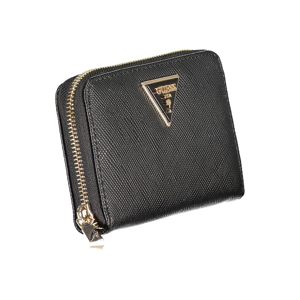 Guess Jeans Nero Poliuretano Damen Geldbörse