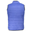 Gianmarco Venturi Ärmellose Jacke aus Polyamid in Blau