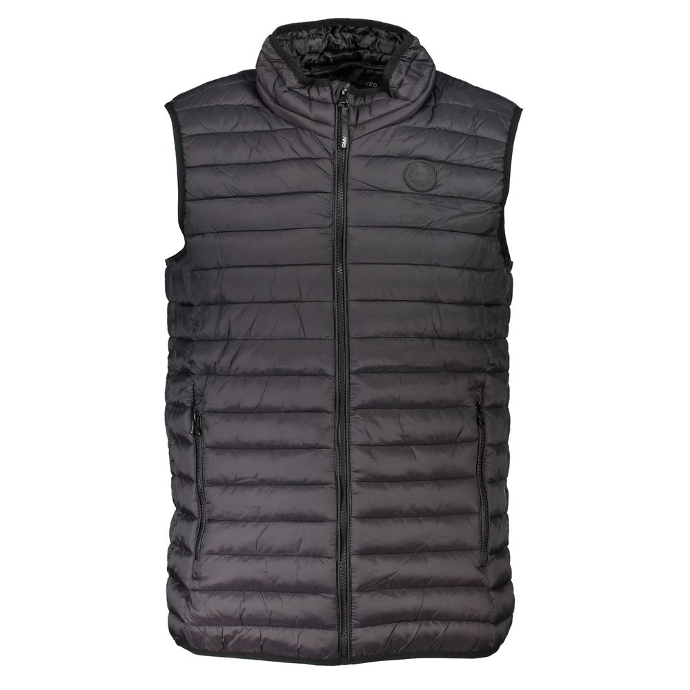 Gianmarco Venturi Black Sleeveless Polyamide Jacket