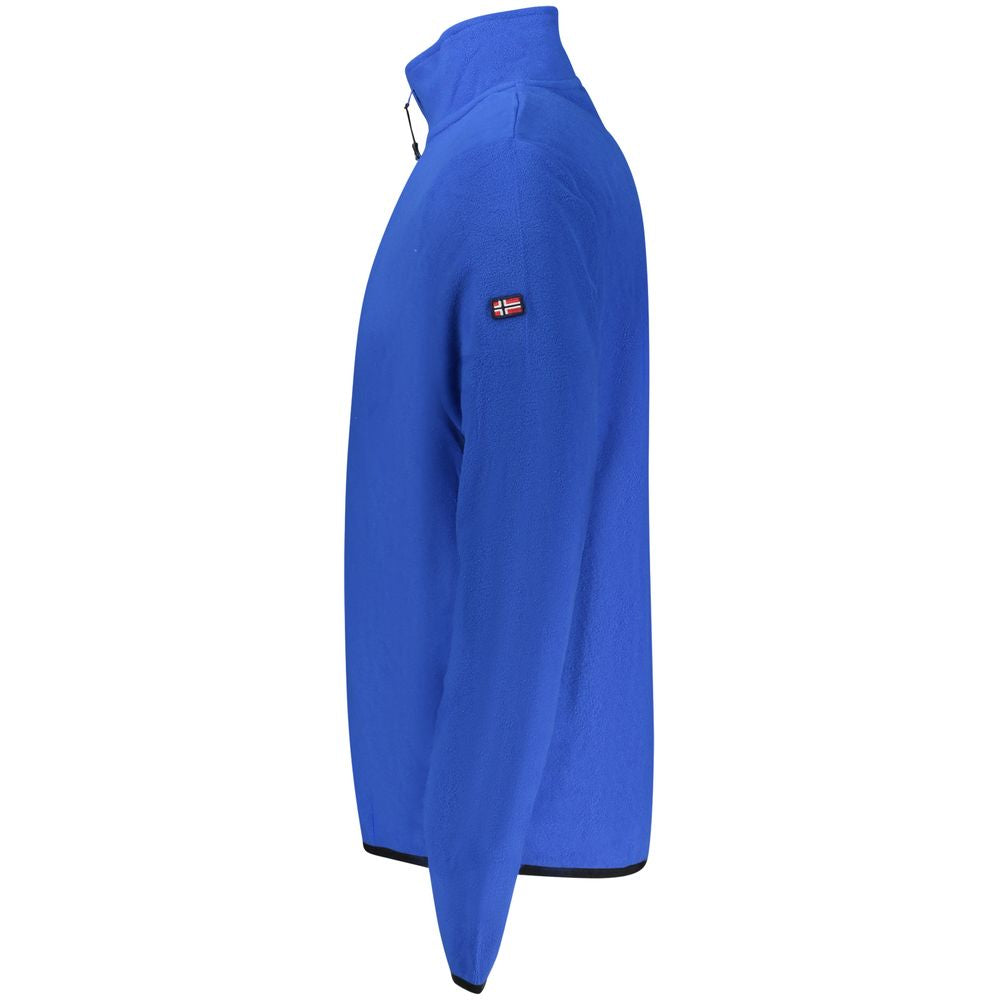 Norway 1963 Blaues Herren-Sweatshirt aus Polyester