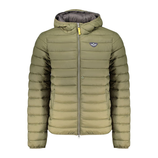 Armata Di Mare Verde Poliammide Herrenjacke