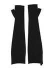 Dolce & Gabbana Schwarze Fingerhandschuhe aus reiner Wolle für Herren