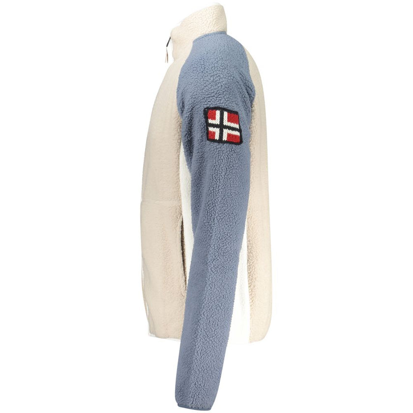 Norway 1963 Beige Polyester Herren Sweatshirt