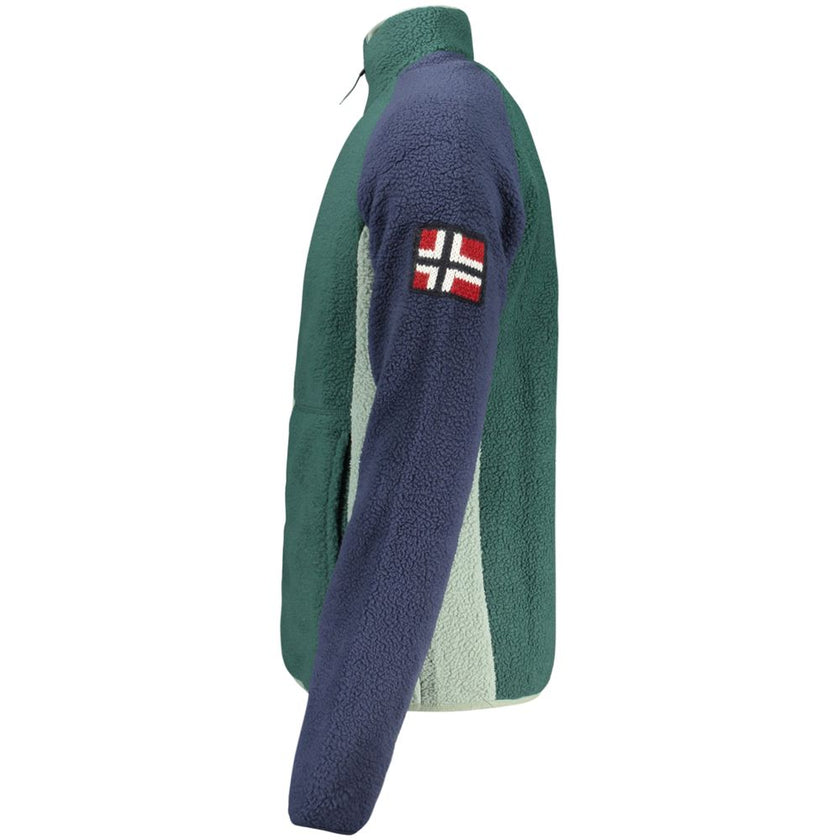 Norway 1963 Verde Polyester Herren-Sweatshirt