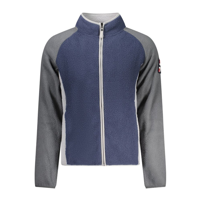 Norway 1963 Blaues Herren-Sweatshirt aus Polyester