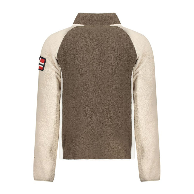 Norway 1963 Marrone Polyester Herren Sweatshirt
