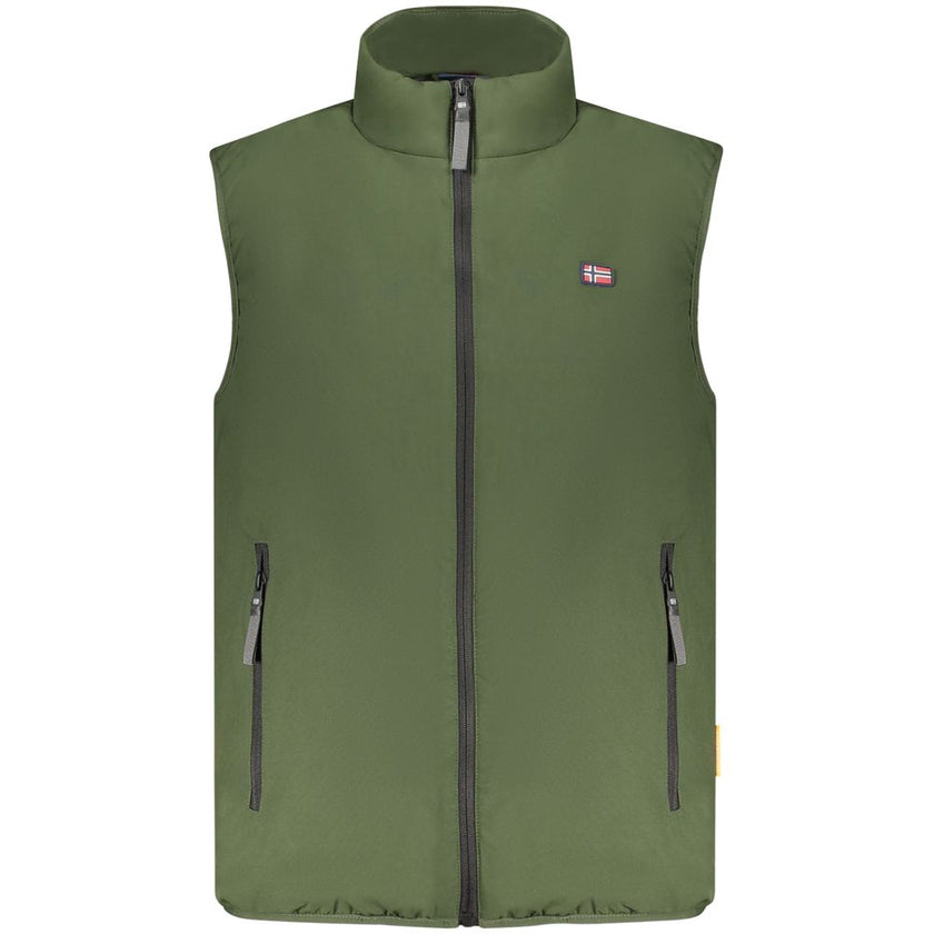 Norway 1963 Herrenjacke aus Verde-Polyester