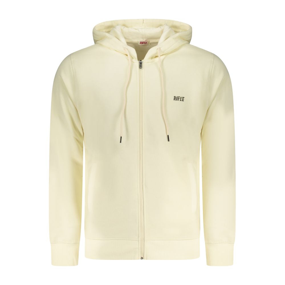 Rifle Baumwoll-Sweatshirt in Weiß