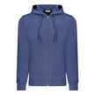 Rifle Blauer Baumwoll-Kapuzenpullover für Herren