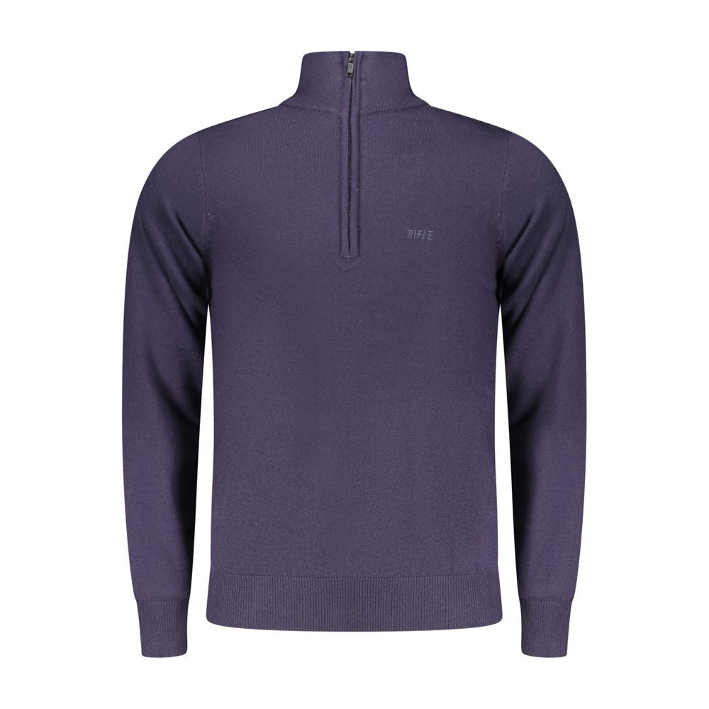 Rifle Herrenpullover aus Polyester, Blau
