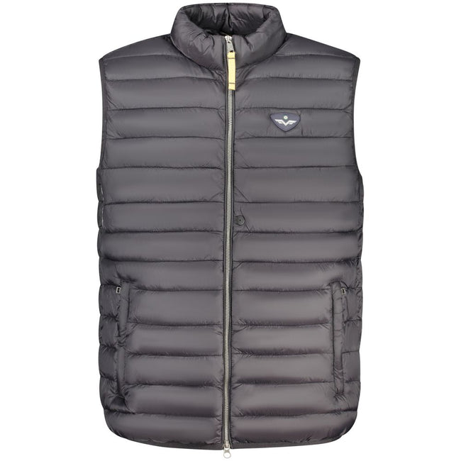 Armata Di Mare Schwarze Herrenjacke aus Polyamid