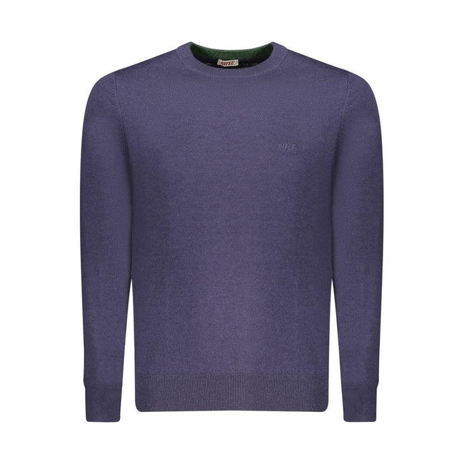 Rifle Blauer Herrenpullover aus Polyester