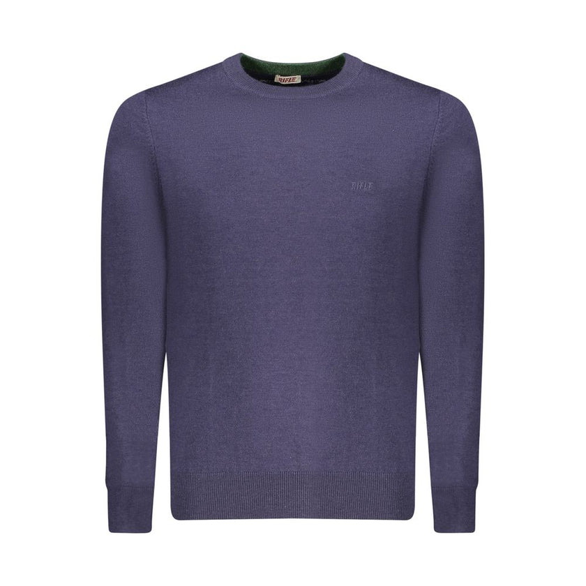 Rifle Blauer Herrenpullover aus Polyester