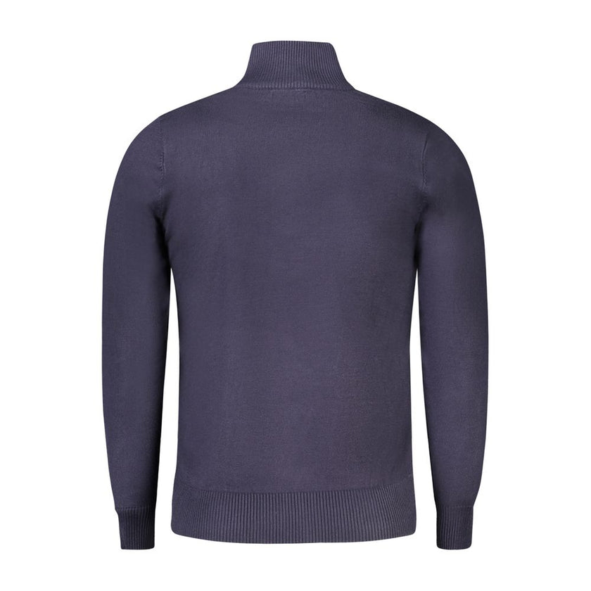 Coveri Moving Blauer Sweatshirt aus Nylon