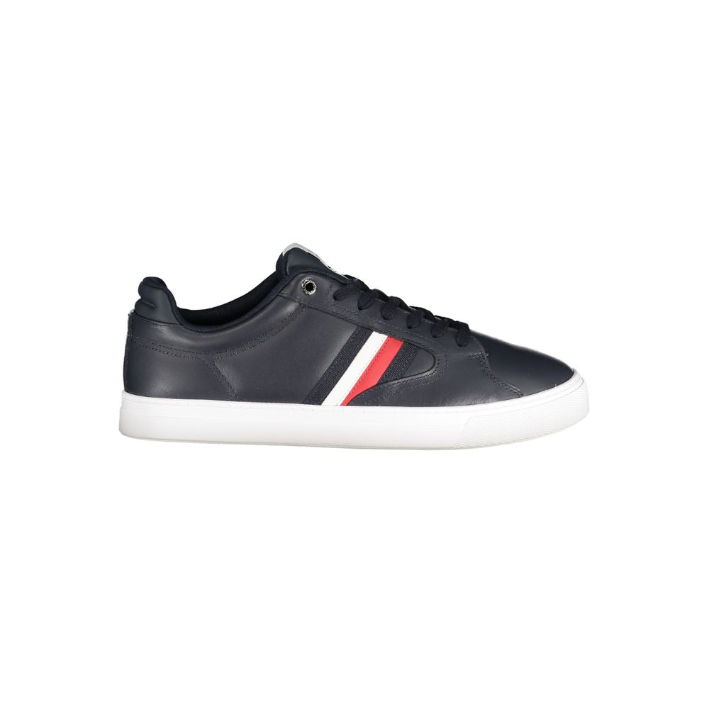 Tommy Hilfiger Men's Blue Polyester Sneakers