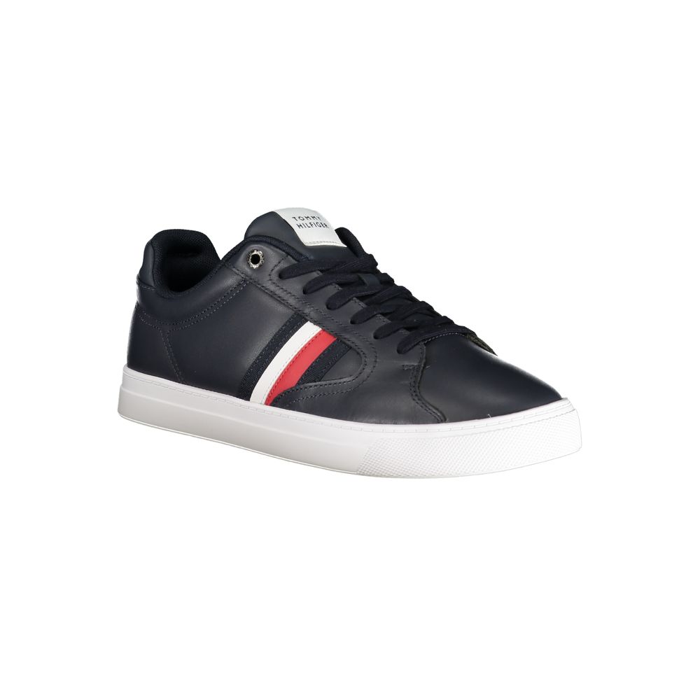 Tommy Hilfiger Men's Blue Polyester Sneakers