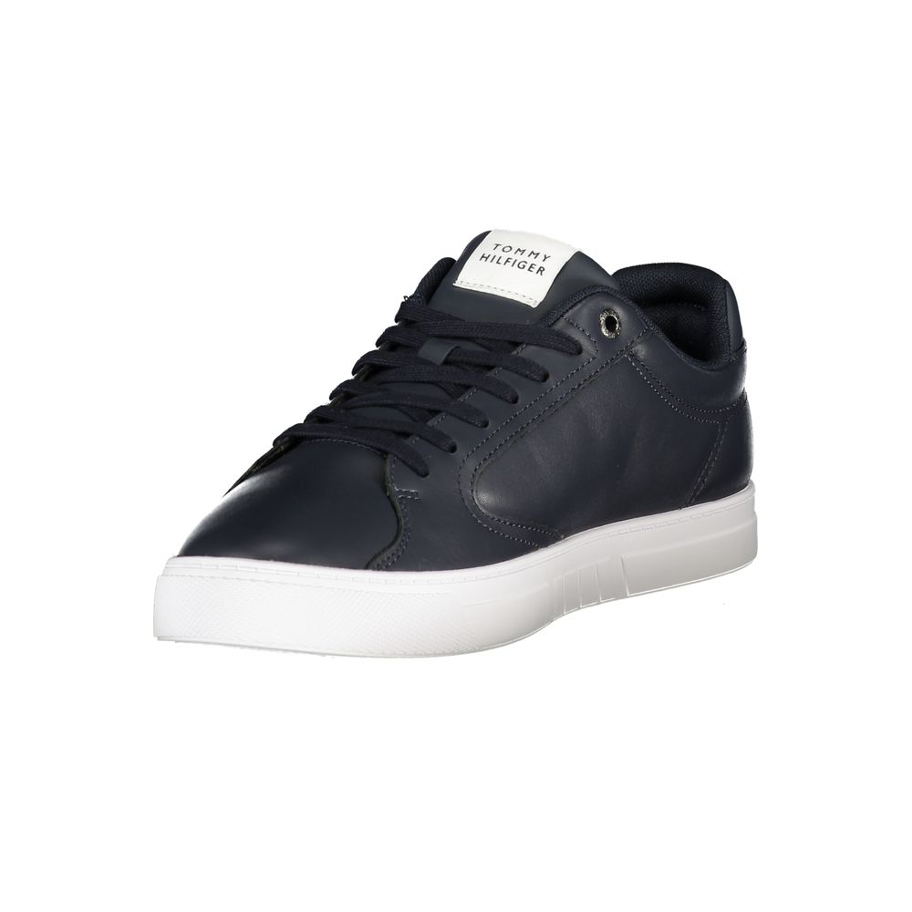 Tommy Hilfiger Men's Blue Polyester Sneakers