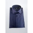 Baldinini Trend Blaues Denim-Hemd