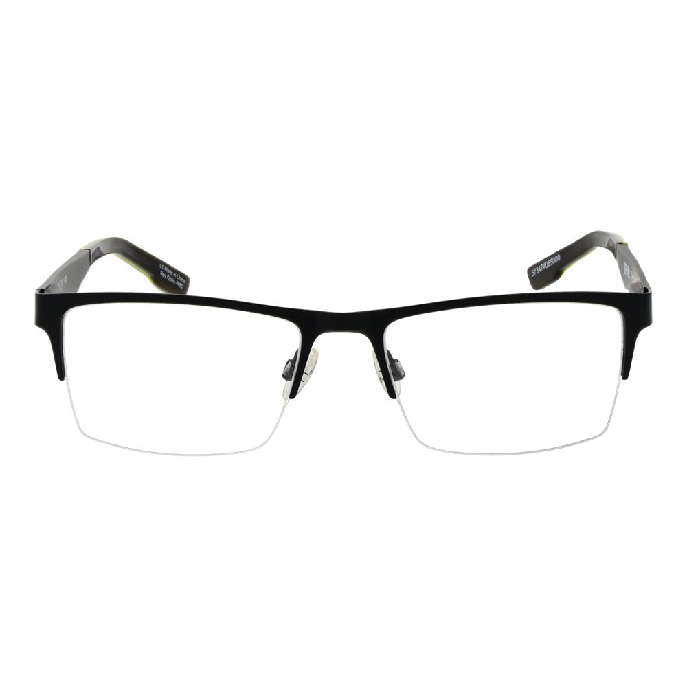 Spy Schwarze Kunststoffbrille (Gestell)