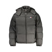 Tommy Hilfiger Schwarze Herrenjacke aus Polyester