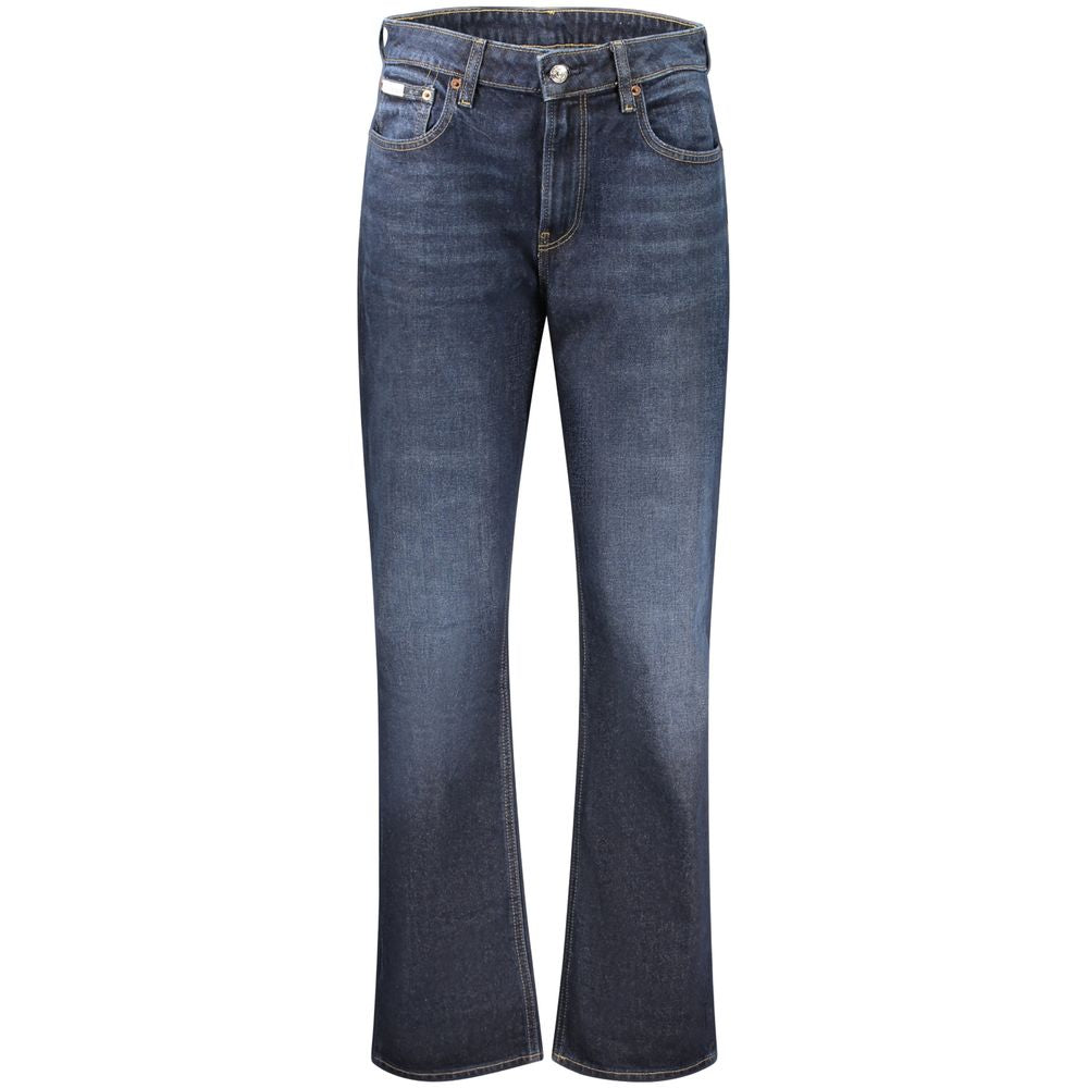 Calvin Klein Blue Cotton Denim Jeans