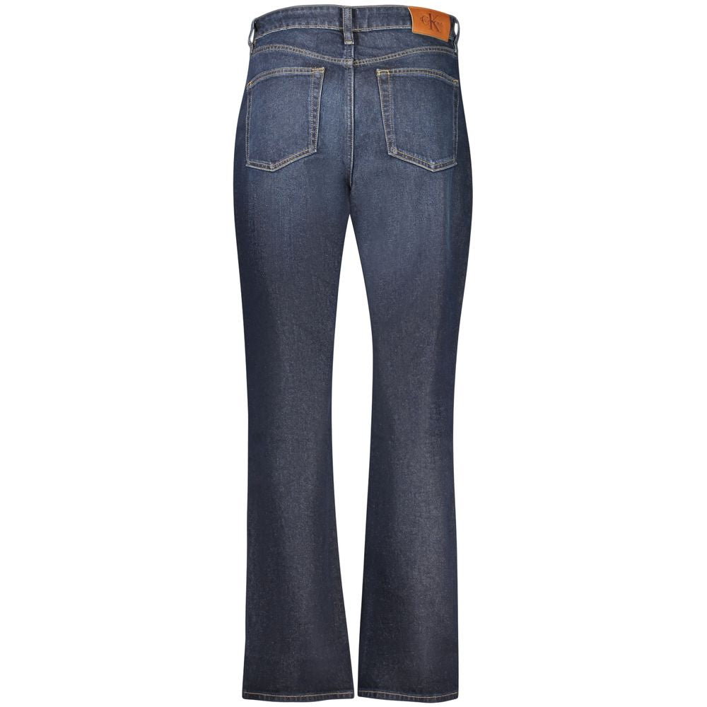 Calvin Klein Blue Cotton Denim Jeans